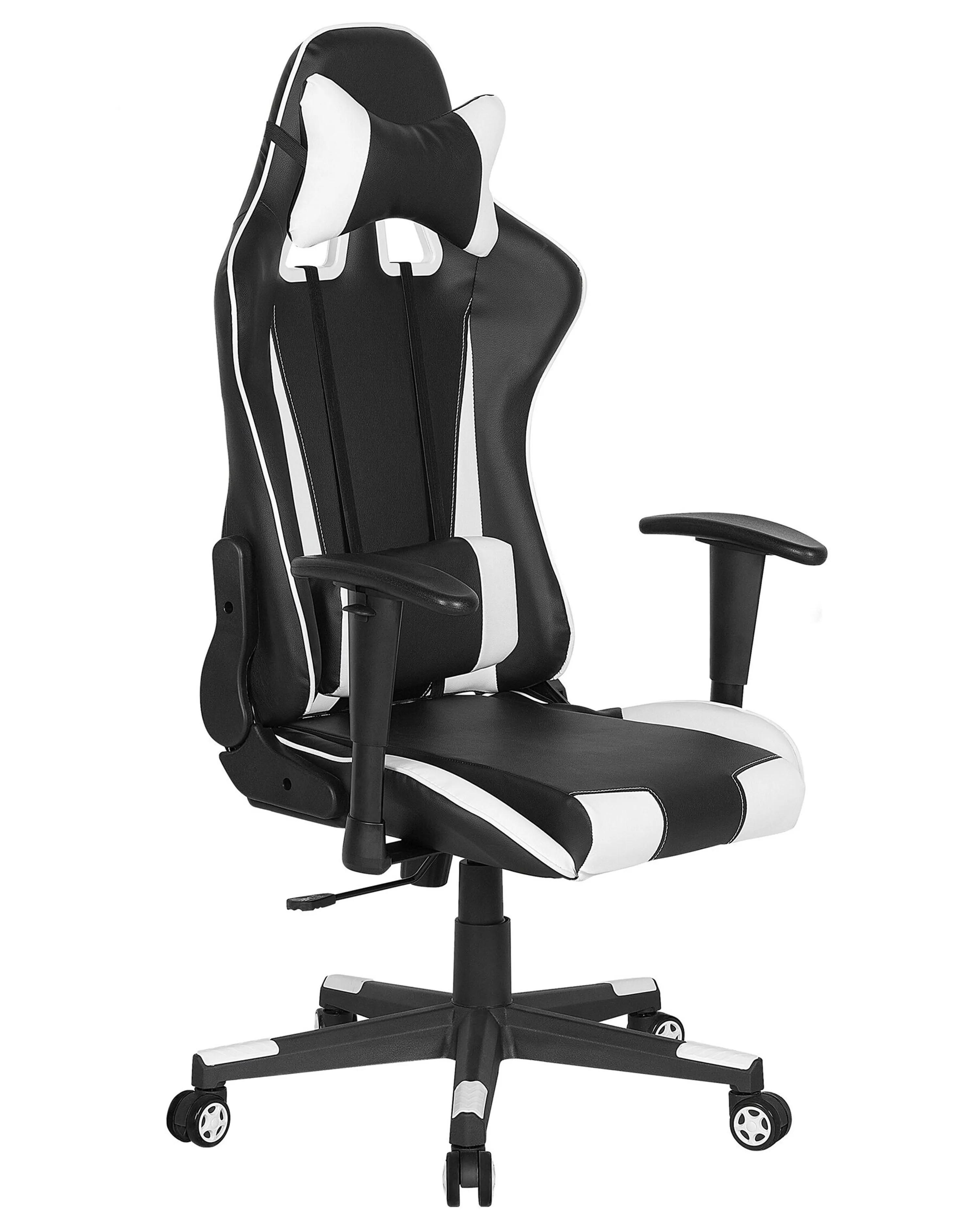 Bureaustoel GAMER Kunstleer Wit