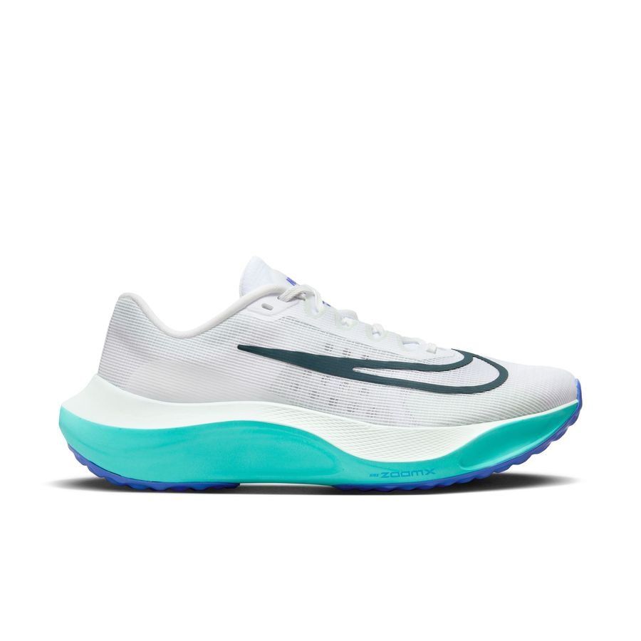 Nike Chaussures de Running Zoom Fly 5 - Blanc/Vert/Vert Turquoise