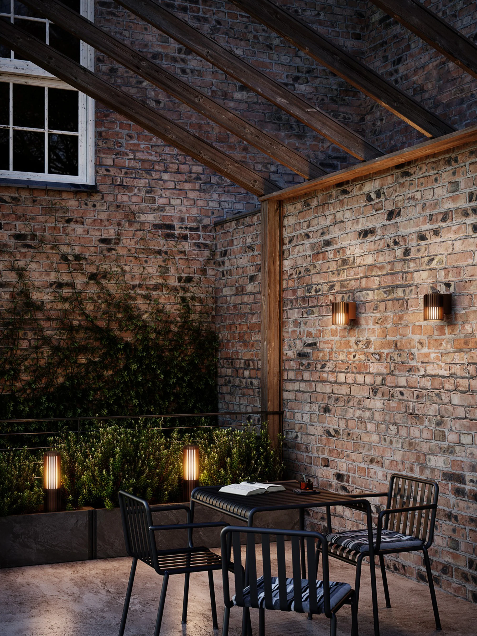 Kleine outdoor padverlichting Aludra