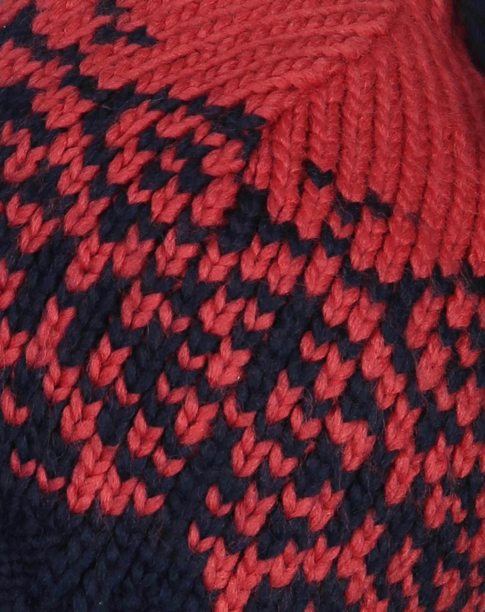 Strickmütze PEPPI in navy/rose