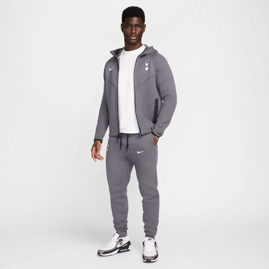 Tottenham Bas de Survêtement NSW Tech Fleece - Gris/Blanc