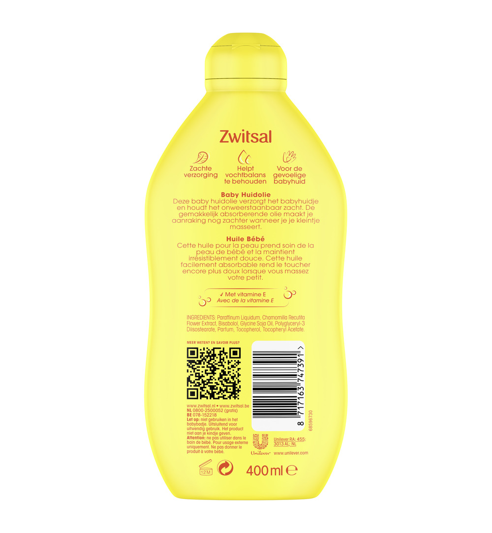 Zwitsal Babyolie (400 ml)