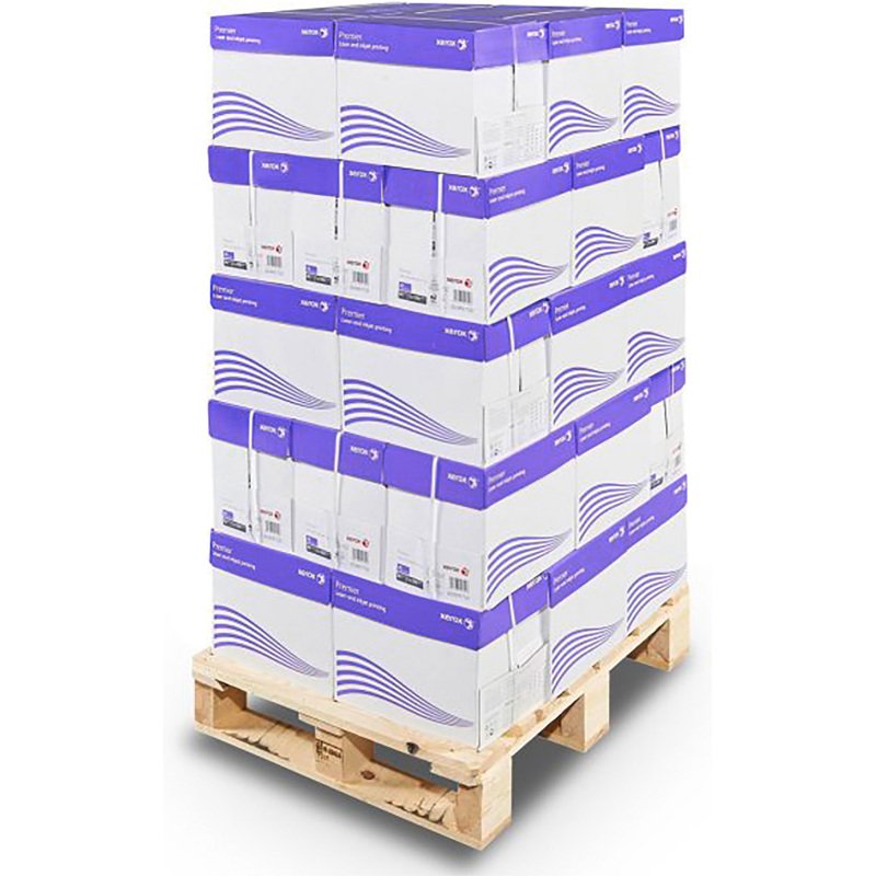 Papier A4 blanc 80 g Xerox Premier - Ramette de 500 feuilles - vendu à la palette