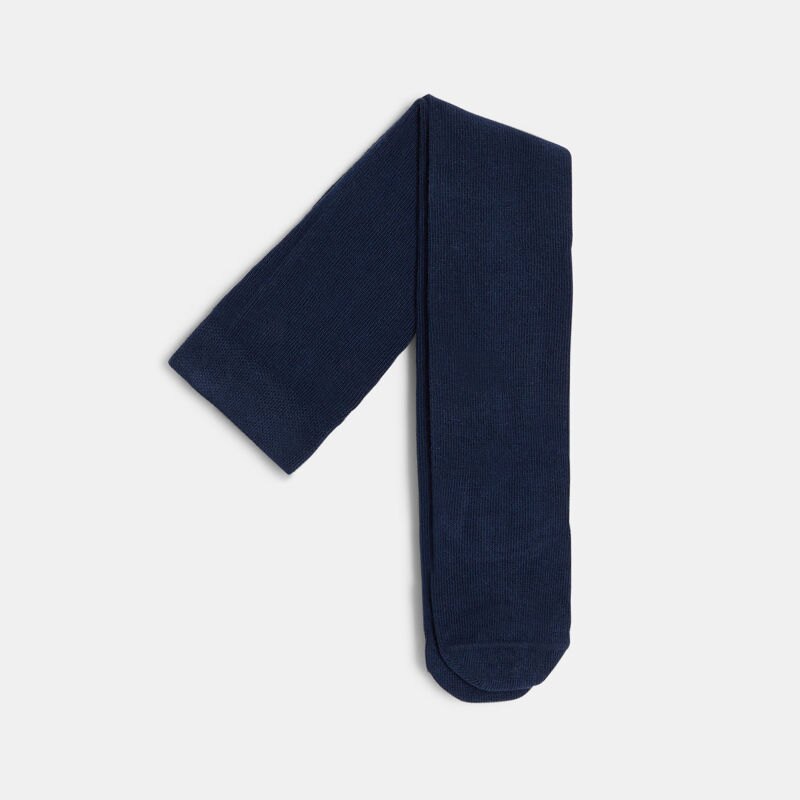 Collants chauds bleus bébé fille Bleu