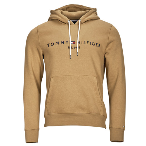 Tommy Hilfiger - TOMMY LOGO HOODY Camel