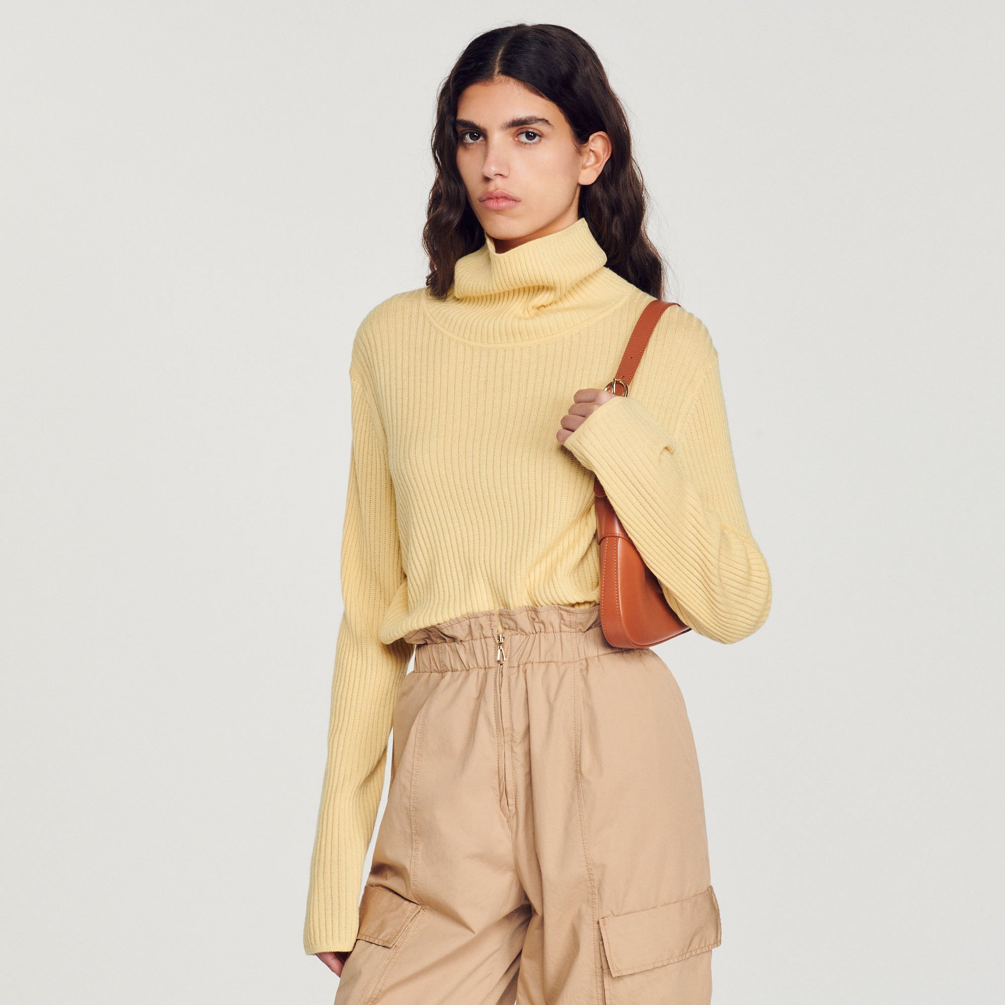 Pull col roule Homme