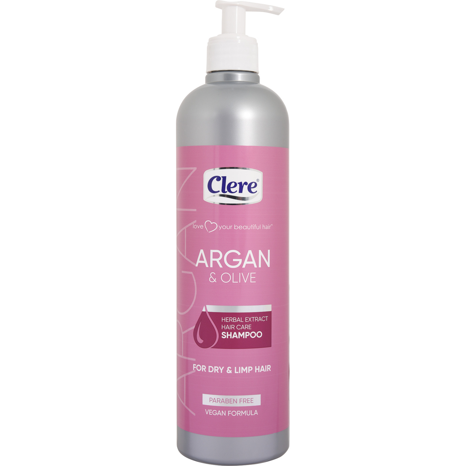 Clere Shampoo Argan & Olive 700 ml