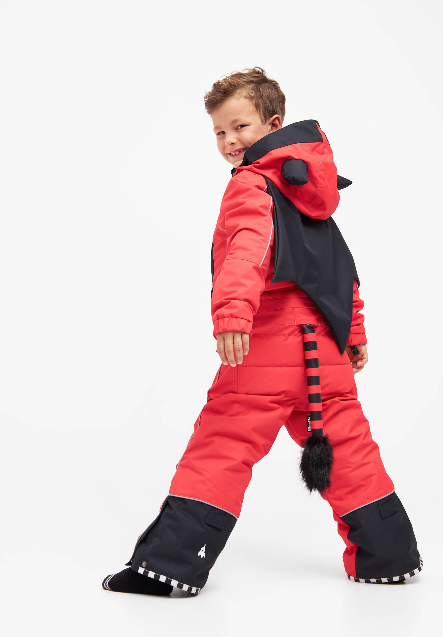 WeeDo| Kinder Skioverall DEVILDO Red