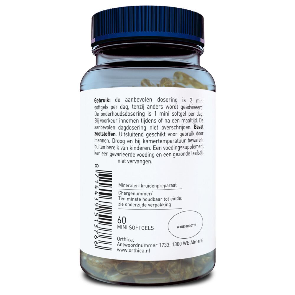 Orthica Prostaat Support 60 softgels