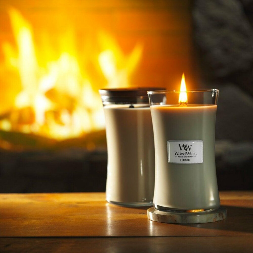 WoodWick Geurkaars Large Fireside611 gr