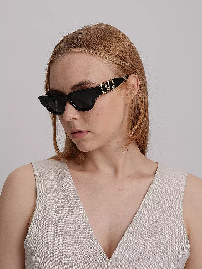 VALENTINO Sonnenbrille V-DUE schwarz