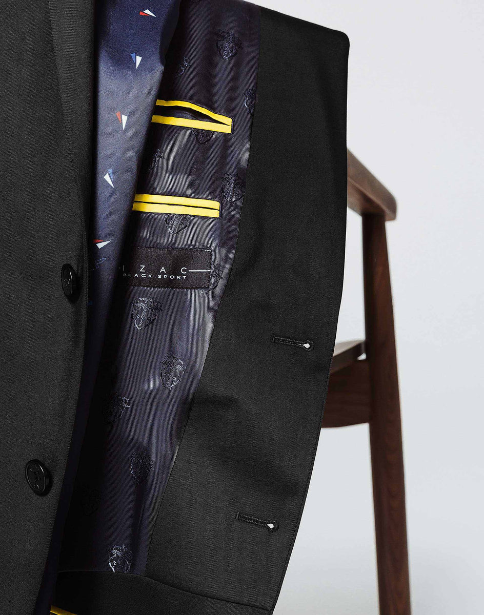 Veste Ville Noire Unie