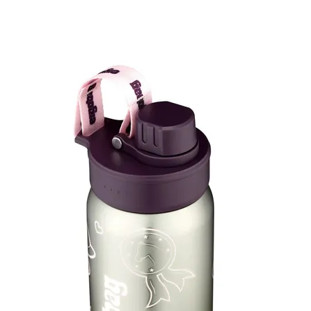 ergobag Edelstahl Trinkflasche Lila, 500 ml