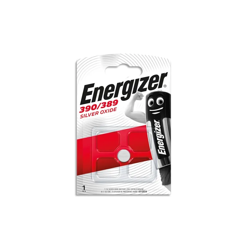 Knapcellebatteri, Energizer Sølvoxid, 389/390, 1,55 V, 1 stk