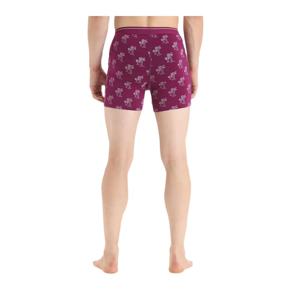 Icebreaker ANATOMICA - Boxer Homme go berry/aop