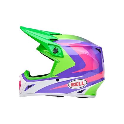 Casque cross Bell MX-9 MIPS JACKAL 2025 - Vert