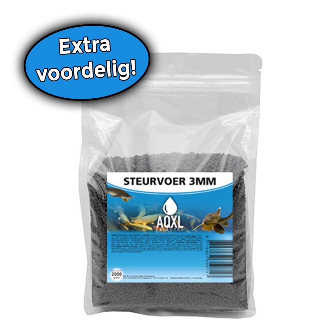 AQXL Selected Steurvoer S 3mm 2kg