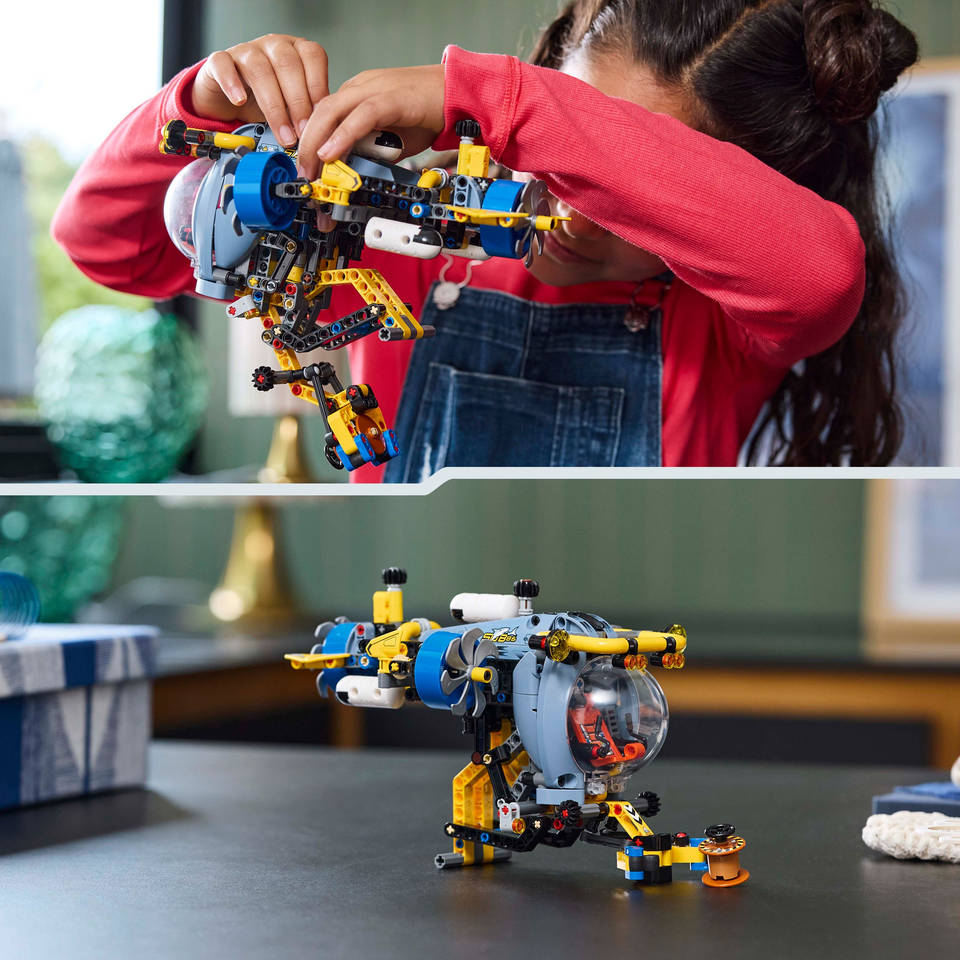 LEGO Technic onderzeeër voor diepzeeonderzoek 42201