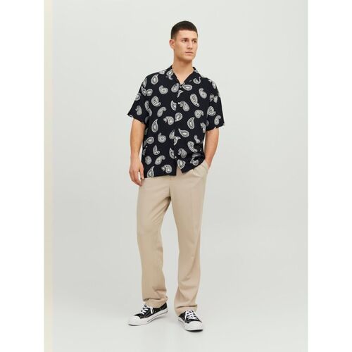 Jack & Jones - 12241163 RESORT-BLACK Negro