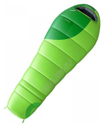 Sac de couchage momie Husky pour enfants Magic 20 2 en 1 (180 / 150 cm) - Vert
