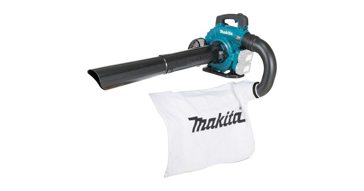 MakitaAccu bladzuiger / bladblazer DUB363ZV 2x18V  (Blauw/zwart, Accu niet inbegrepen)