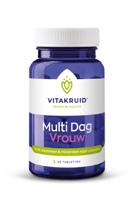 Vitakruid Multi Dag & Nacht Vrouw Tabletten 2x90st 180TB