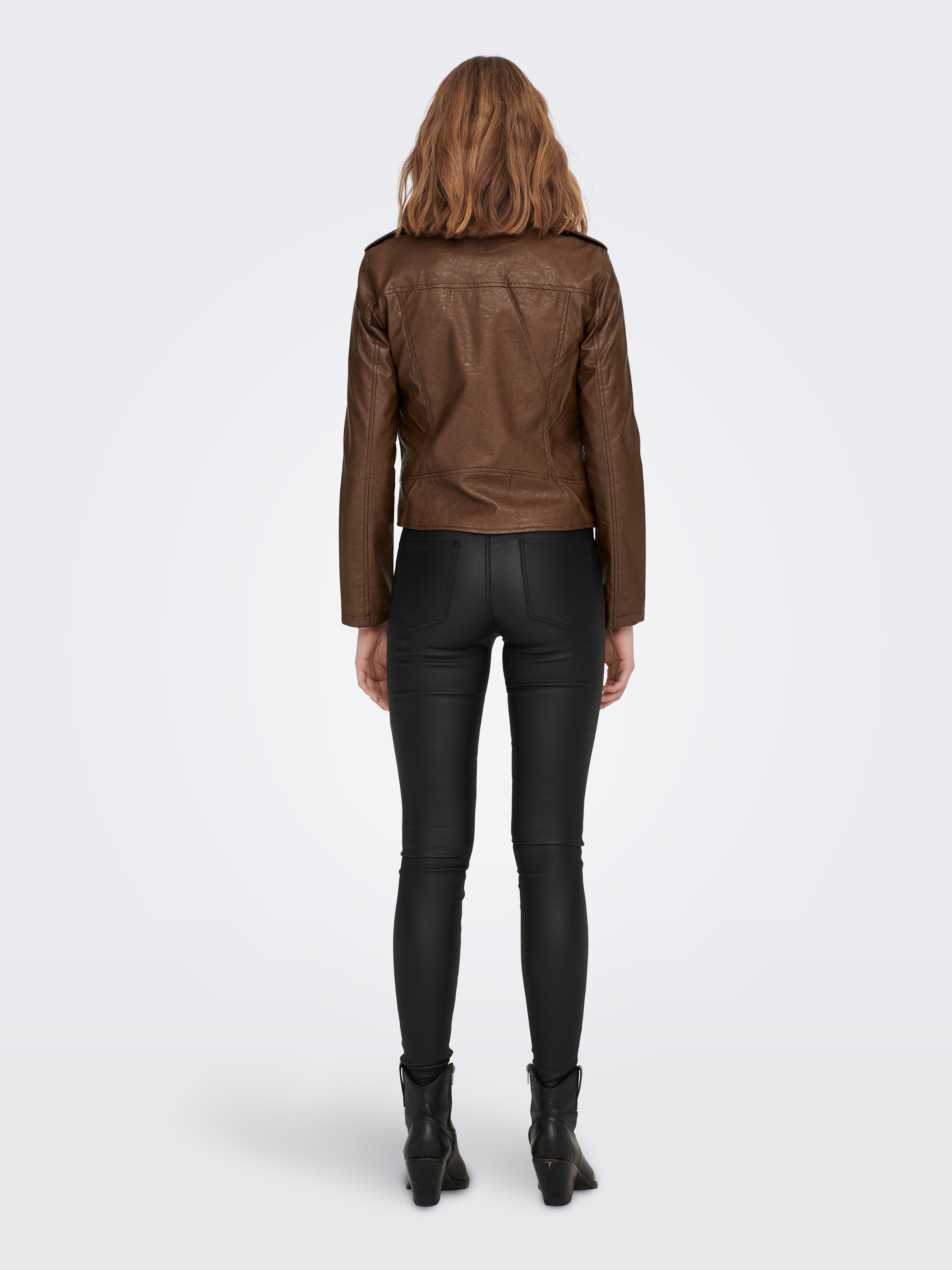 ONLMIA Bikerjacke Cognac