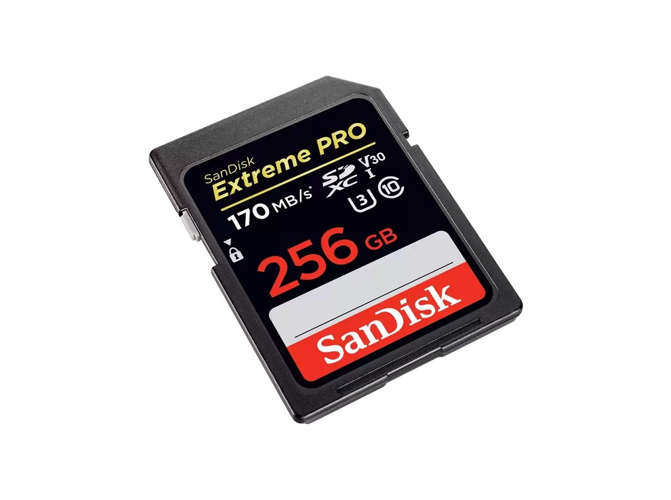 CARTÃO SANDISK EXTREME PRO SDXC 256GB 170MB