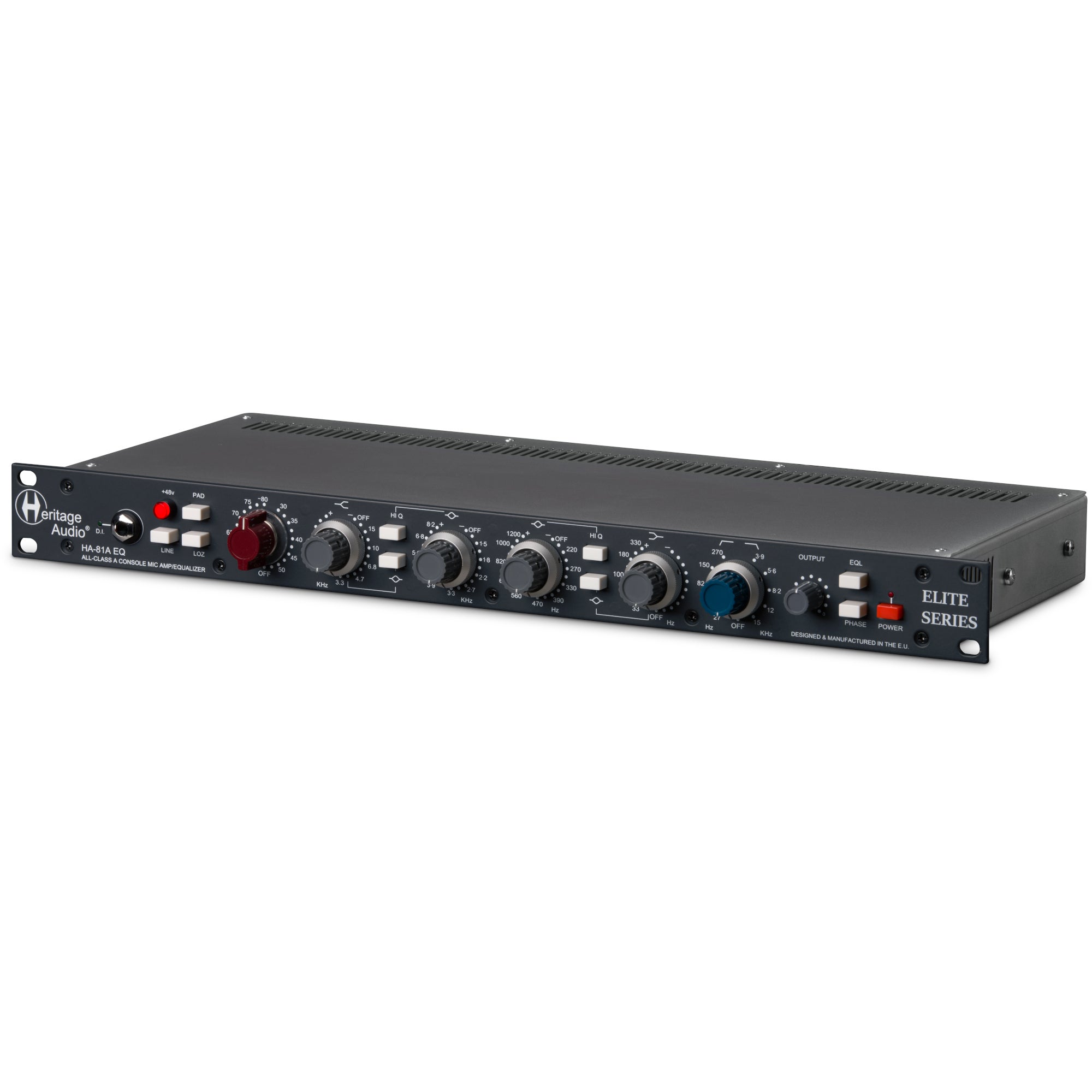 Heritage Audio HA-81a Elite voorversterker met equalizer