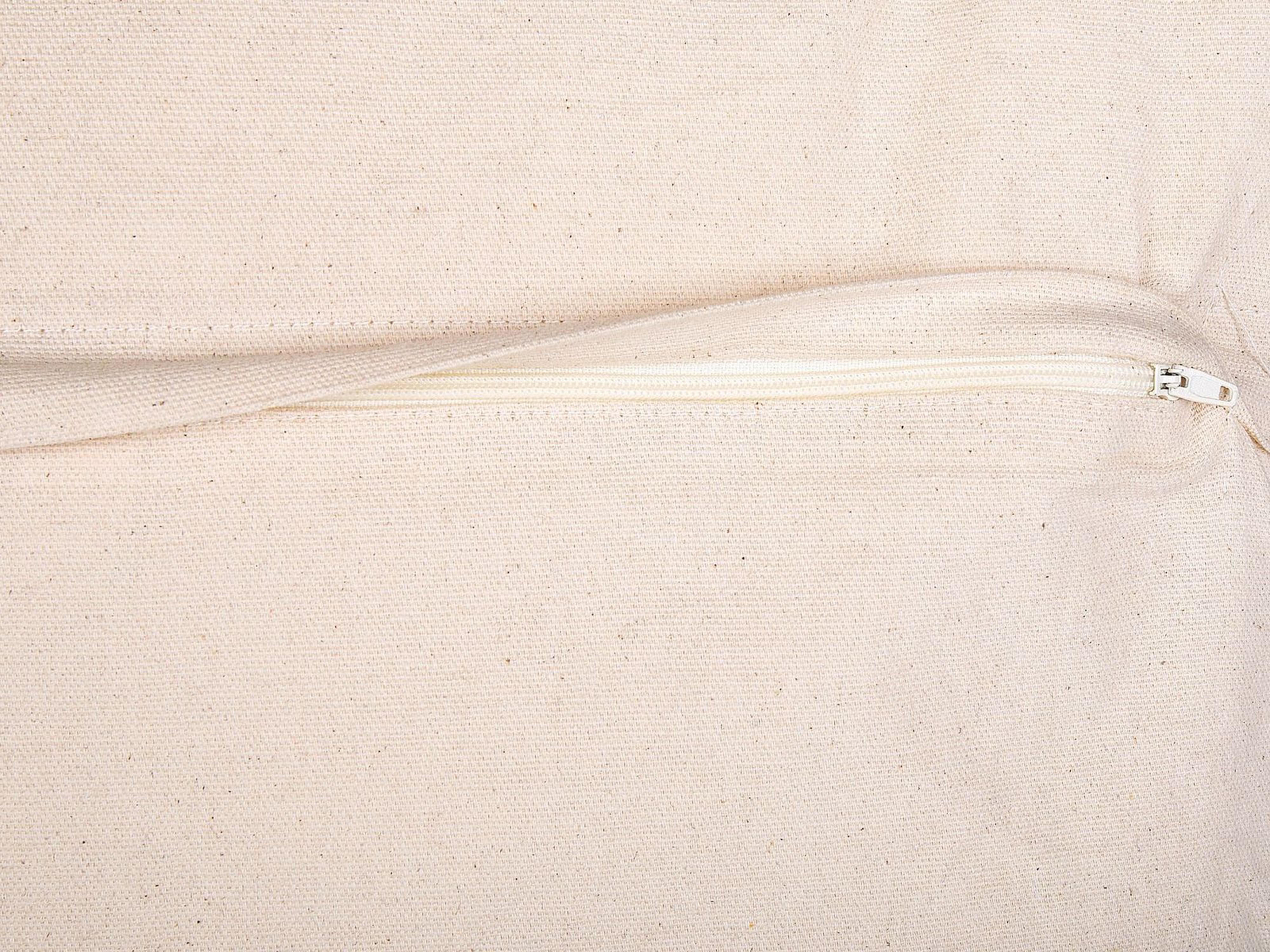 Sierkussen BETULA Katoen 30 x 50 cm Beige geometrisch patroon