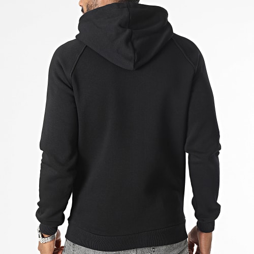 Veste Zippée Capuche Noir