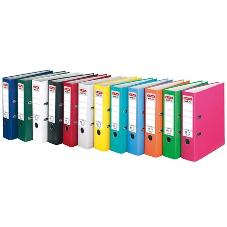 Herlitz Ordner PP A4 8cm FSC-Mix maXfile protect pink