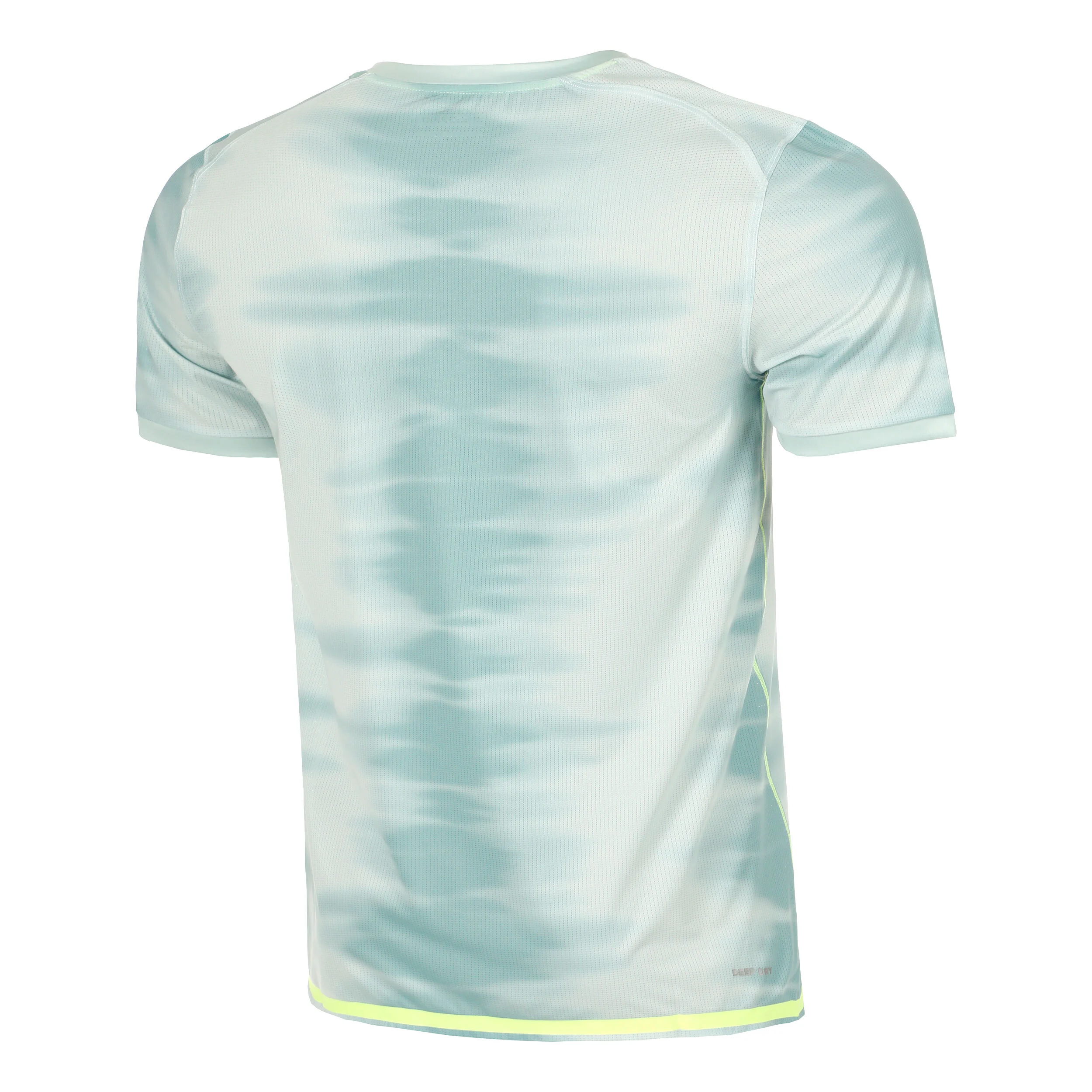 Lotto Tech II T-shirt Hommes - Vert , Jaune Lemon