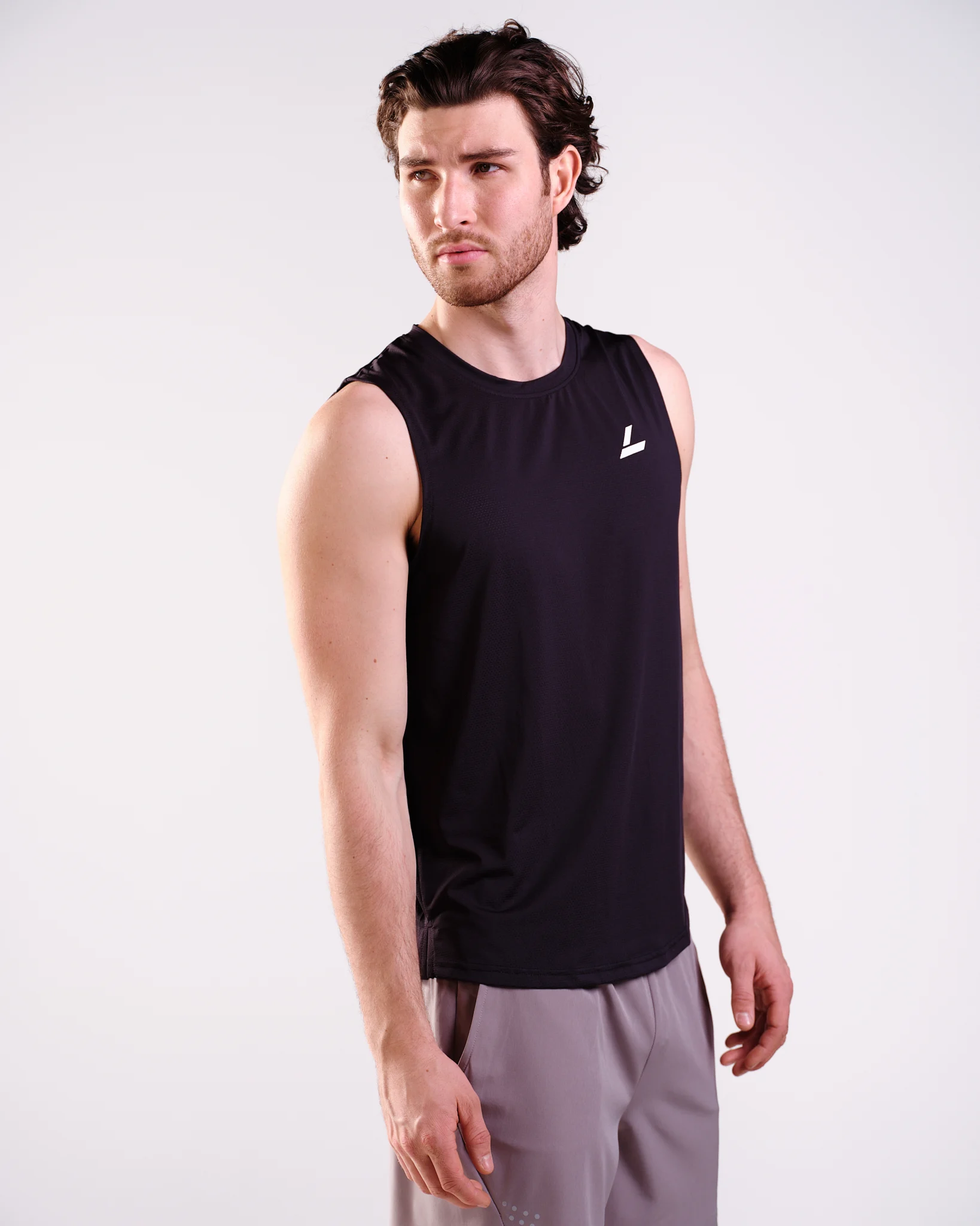 LEVITY Legend Mesh Tank M Black
