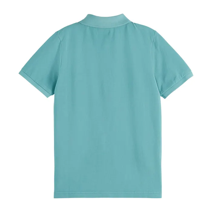 Scotch & Soda Garment-dyed Pique Polo Junior