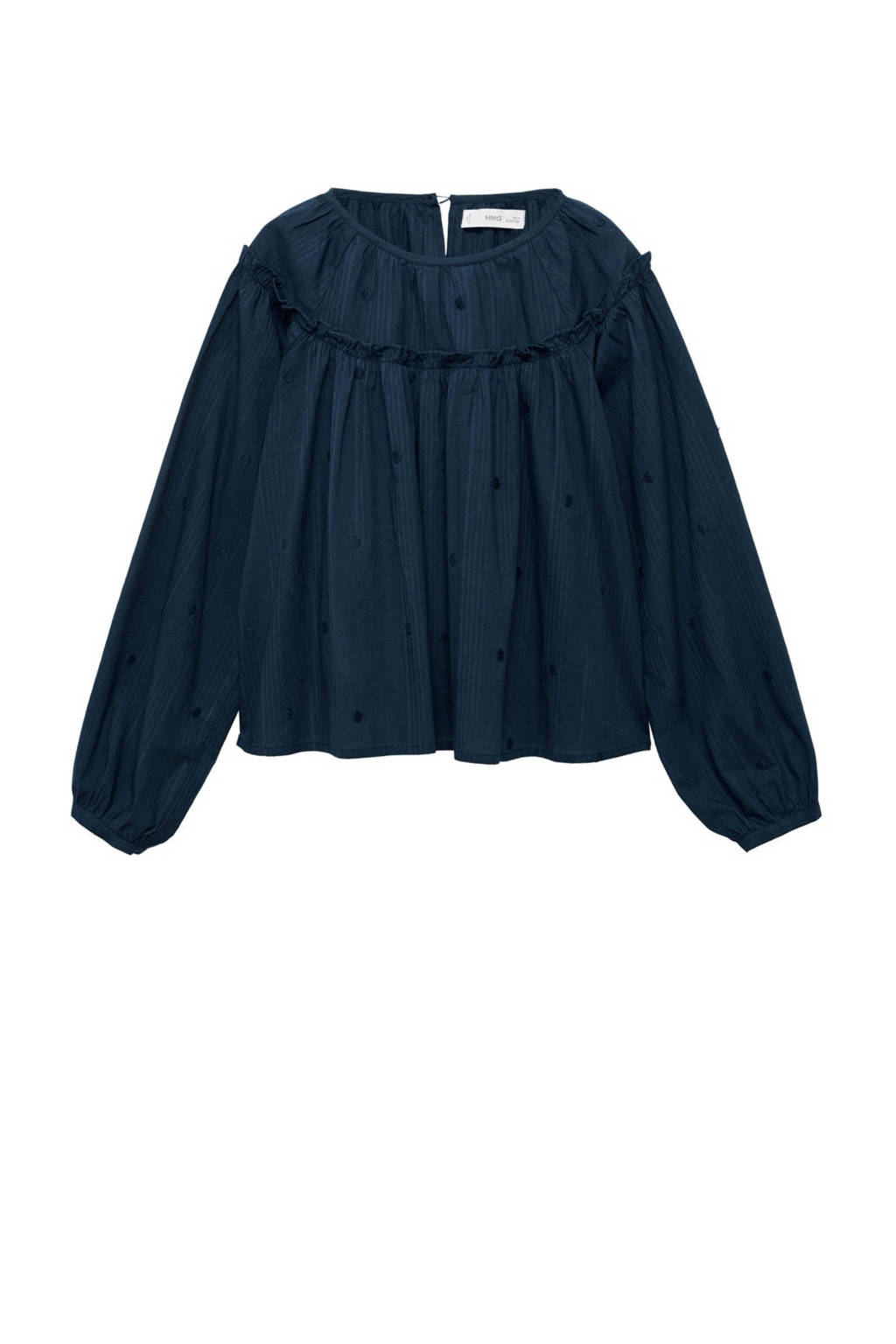 Mango Kids top donkerblauw