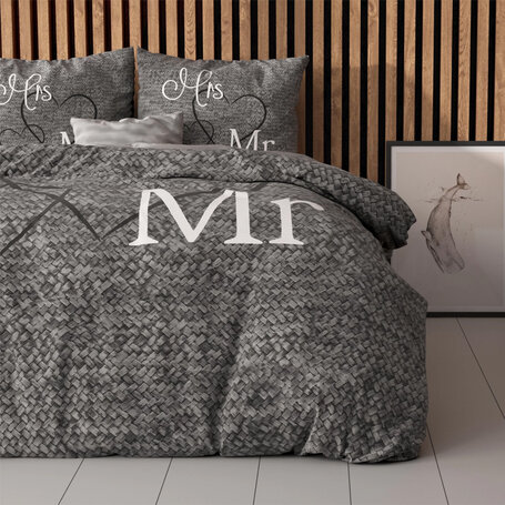 Dekbedovertrek Mr And Mrs