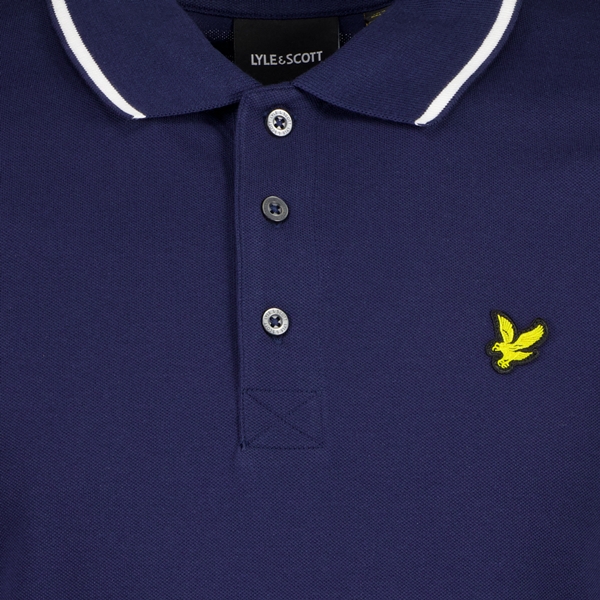 Lyle & Scott heren polo blauw
