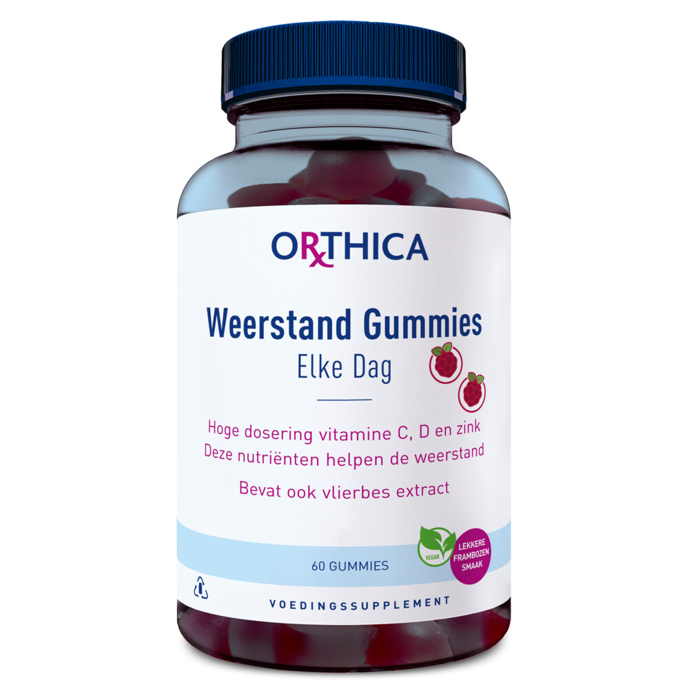 Orthica Weerstand Gummies60 stuks