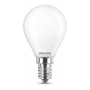 Philips LED kogel E14 40W mat warmglow dimbaar