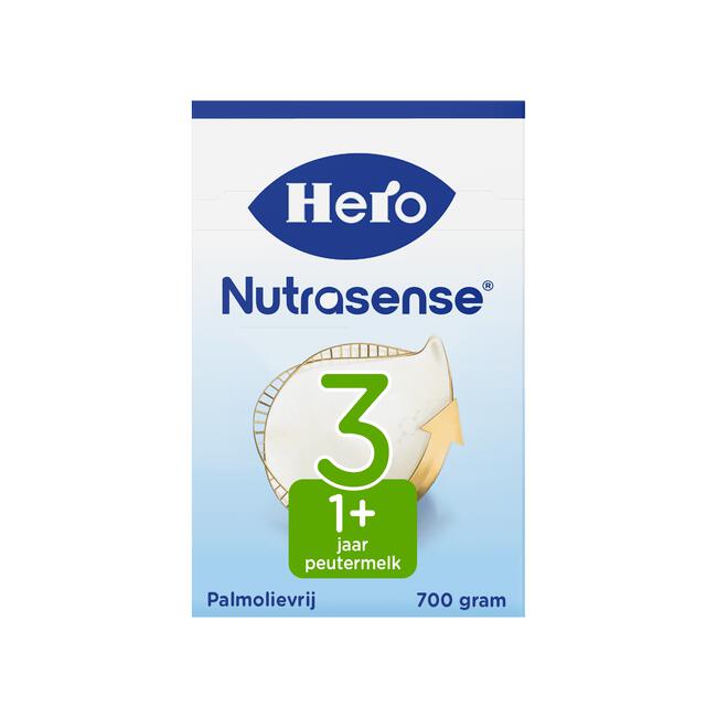 Hero Nutrasense Classic Peutermelk 3(1+jr) met melkvet 700 GR