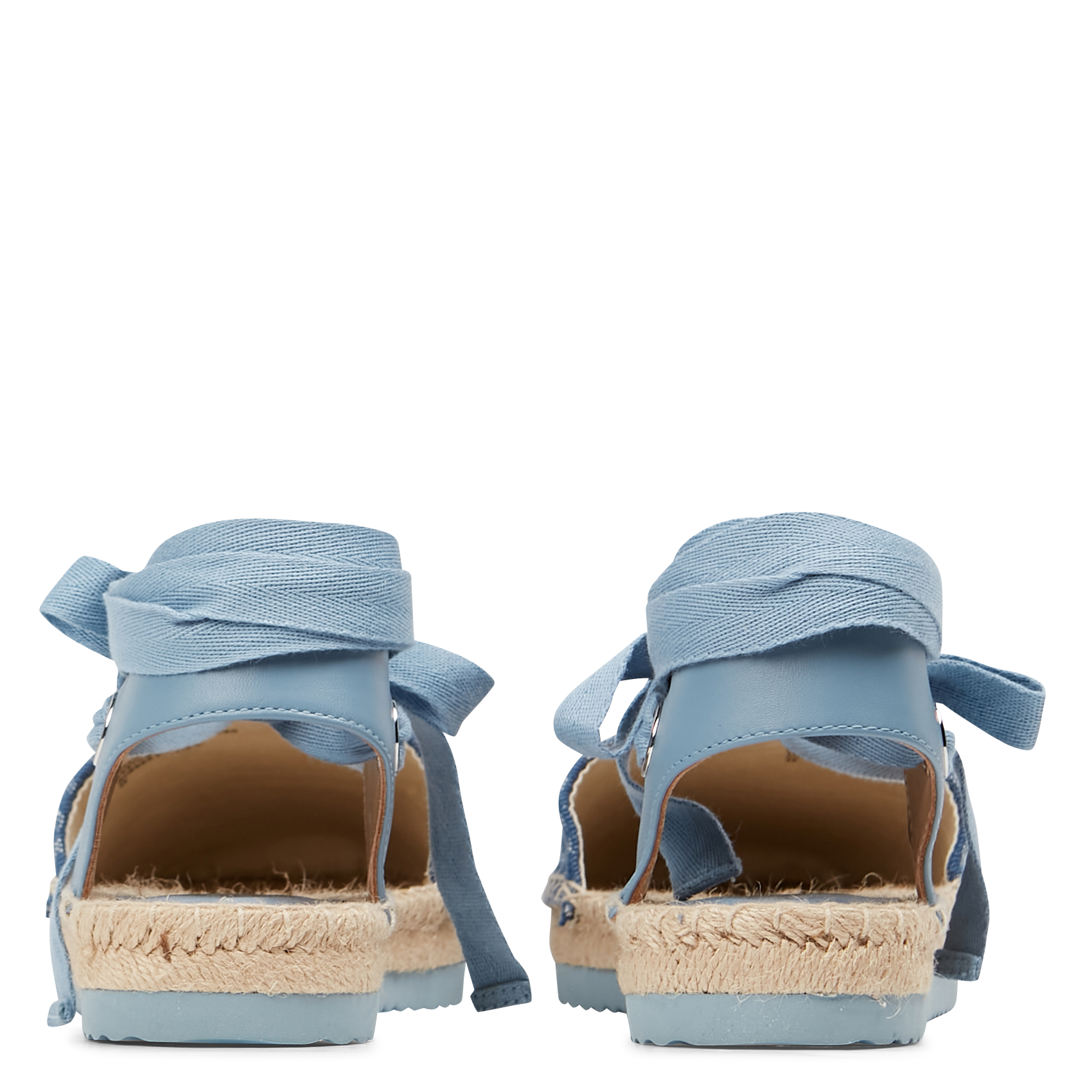 Espadrilles avec imprimé | Bleu