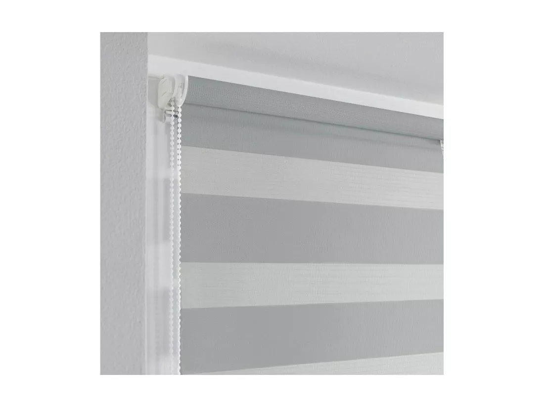 Store enrouleur tamisant - 45 x 180 cm - Daynight - Gris