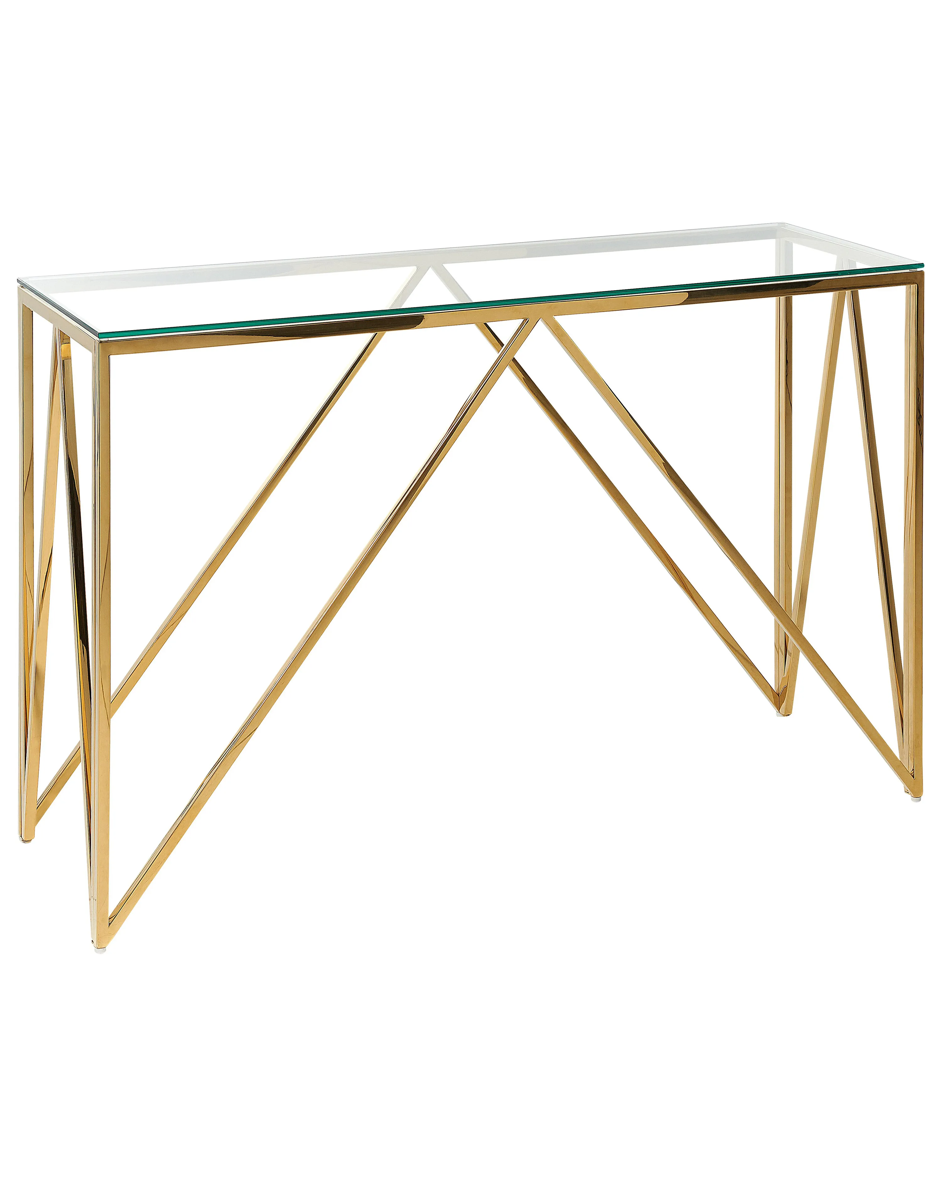 Sidetable WESO Veiligheidsglas Goud