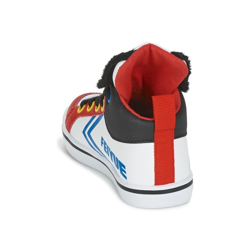 Feiyue - DELTA MID PEANUTS - Blanc / Noir / Rouge