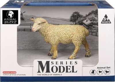 Får Figur - Model Series - Animal Universe - 17X8,5X12 CM