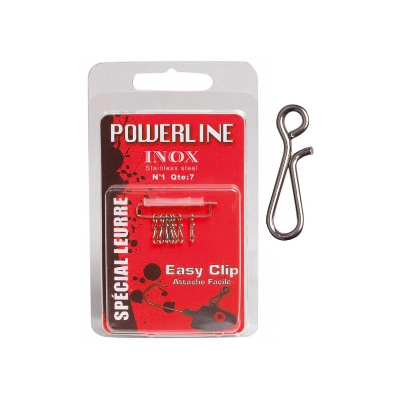 Agrafe Powerline Easy Clip - Pack