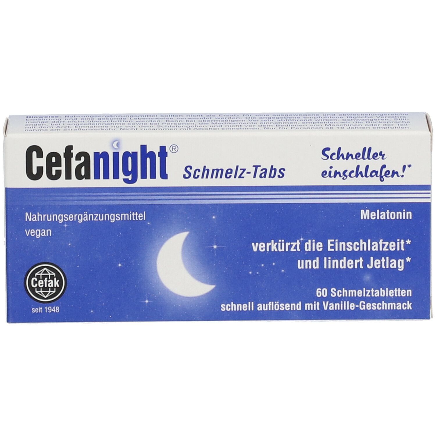 Cefanight® Schmelz-Tabs