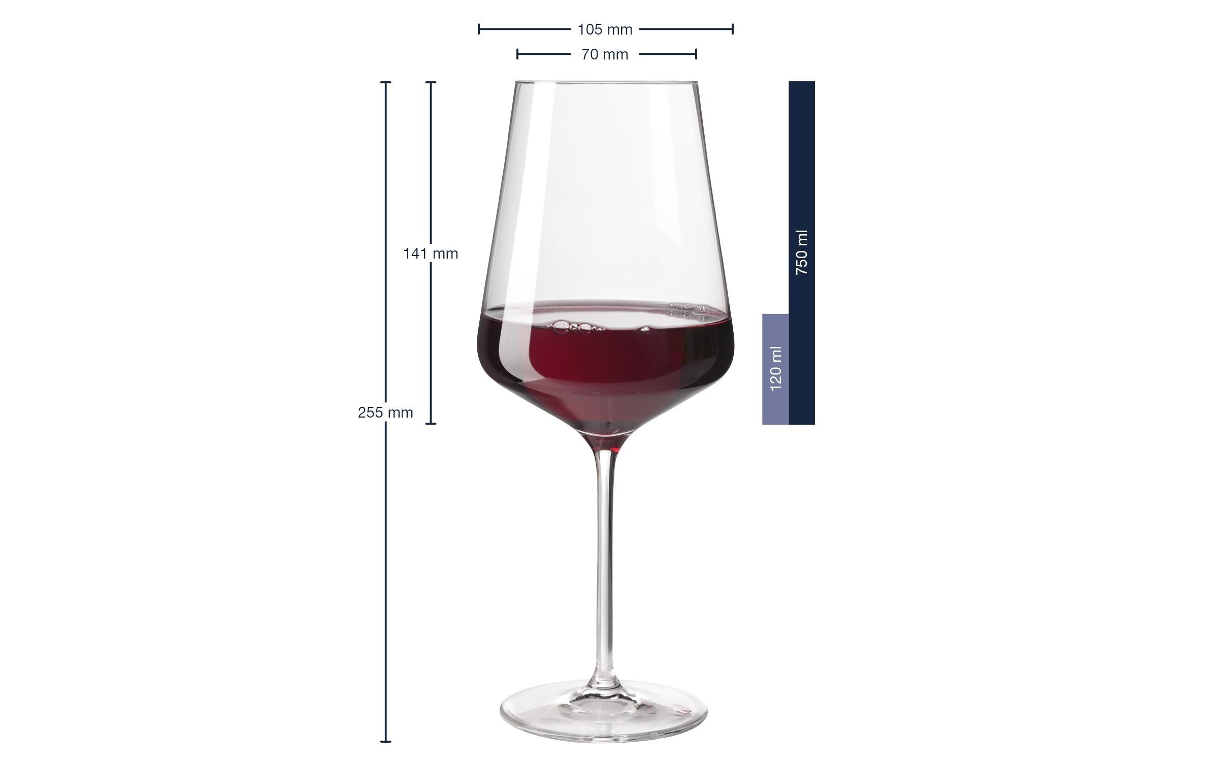 LEONARDO Rotweinglas »Puccini 750 ml«