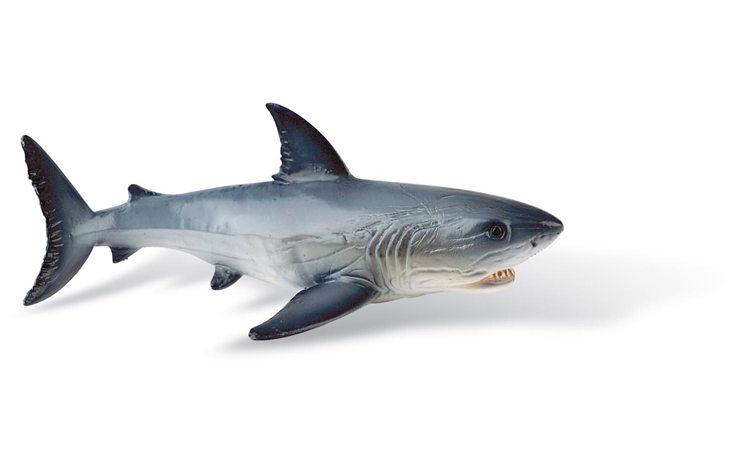 Sammelfigur Weisser HaiDetailgetreue Tierfigur